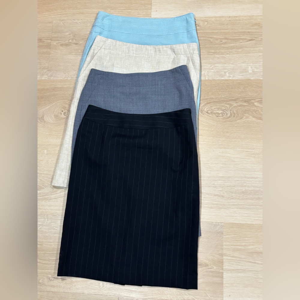 Bundle of 4 Banana Republic skirts